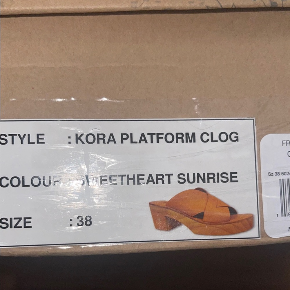 🤩final price Free People kora platform clog size 38 - Picture 7 of 10
